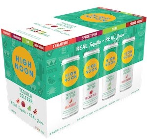 High Noon Tequila Seltzer Fiesta Variety 8 Pack
