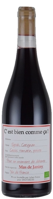 Mas de Janiny Rouge 'C'est Bien Comme Ca!'