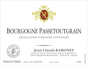 Jean-Claude Ramonet Bourgogne Passetoutgrain