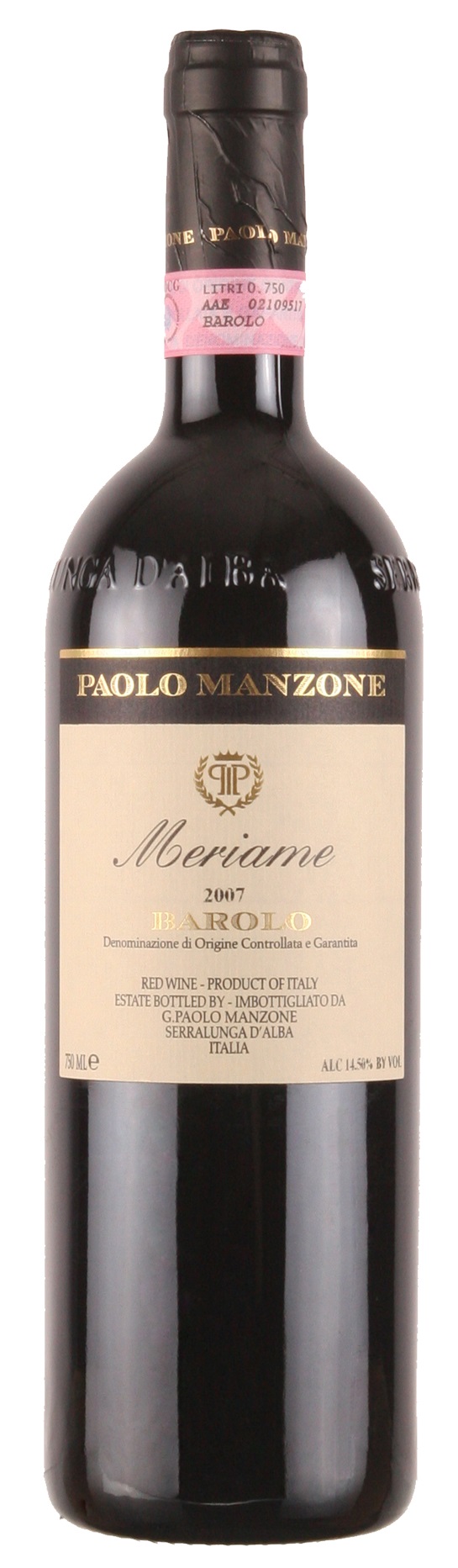 Paolo Manzone Barolo Meriame