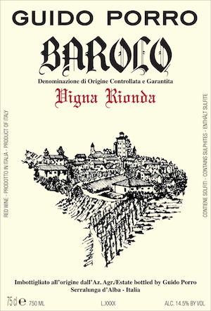 Guido Porro Barolo Vigna Rionda