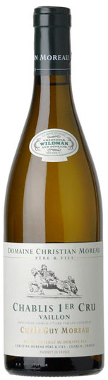Domaine Christian Moreau Pere et Fils Chablis 1er Cru Vaillons Cuvee Guy Moreau Domaine Christian Moreau Pere et Fils Chablis 1er Cru Vaillons Cuvee Guy Moreau