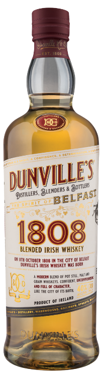 Dunville's Irish Whiskey Blended 1808 Dunville's Irish Whiskey Blended 1808