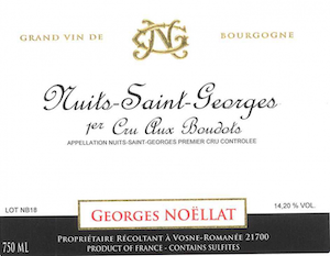 Georges Noellat Nuits-Saint-Georges Premier Cru aux Boudots