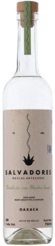 Salvadores Mezcal Destilado con Hierba Santa Salvadores Mezcal Destilado con Hierba Santa