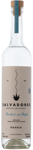 Salvadores Mezcal Destilado con Bufalo