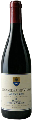 Domaine Follin Arbelet Romanee St Vivant Grand Cru