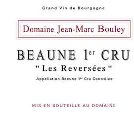Domaine Jean-Marc Bouley Beaune Premier Cru Les Reversees Domaine Jean-Marc Bouley Beaune Premier Cru Les Reversees