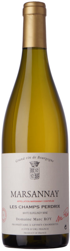 Marc Roy Marsannay les Champs Perdrix Blanc