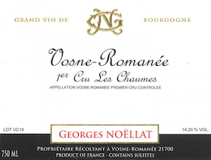 Georges Noellat Vosne-Romanee Premier Cru les Chaumes