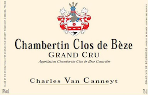Charles Van Canneyt Chambertin Clos de Beze Grand Cru