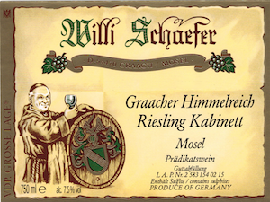 Willi Schaefer Graacher Himmelreich Riesling Kabinett
