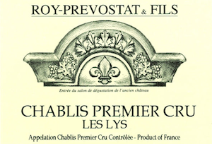 Roy Prevostat & Fils Chablis 1er Cru Les Lys
