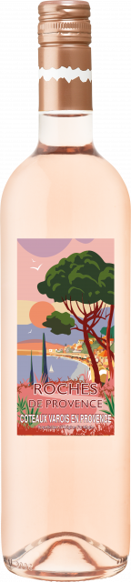 Roches de Provence Coteaux Varois en Provence Rose "Sunset On The Beach"