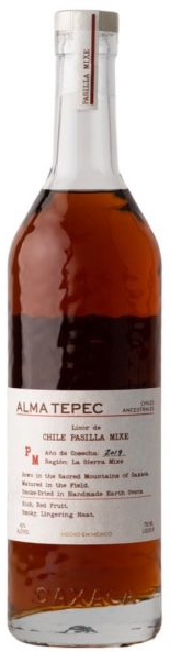 Alma Tepec Liqueur Chile Pepper "Pasilla Mixe" Alma Tepec Liqueur Chile Pepper "Pasilla Mixe"
