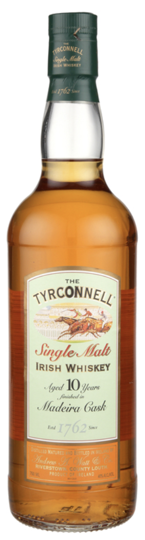 Tyrconnell Irish Whiskey Single Malt 10 Year Madeira Cask Tyrconnell Irish Whiskey Single Malt 10 Year Madeira Cask