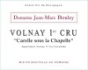 Domaine Jean-Marc Bouley Volnay Premier Cru Carelle Sous la Chapelle