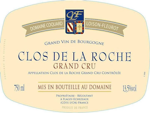 Domaine Coquard Loison Fleurot Clos de la Roche Grand Cru