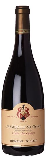 Domaine Ponsot Chambolle-Musigny Cuvee des Cigales