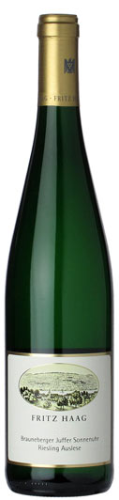 Fritz Haag Brauneberger Juffer Sonnenuhr Riesling Auslese Goldkapsel