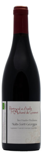 Bertrand et Axelle Machard de Gramont Nuits St Georges Les Hauts Pruliers Bertrand et Axelle Machard de Gramont Nuits St Georges Les Hauts Pruliers