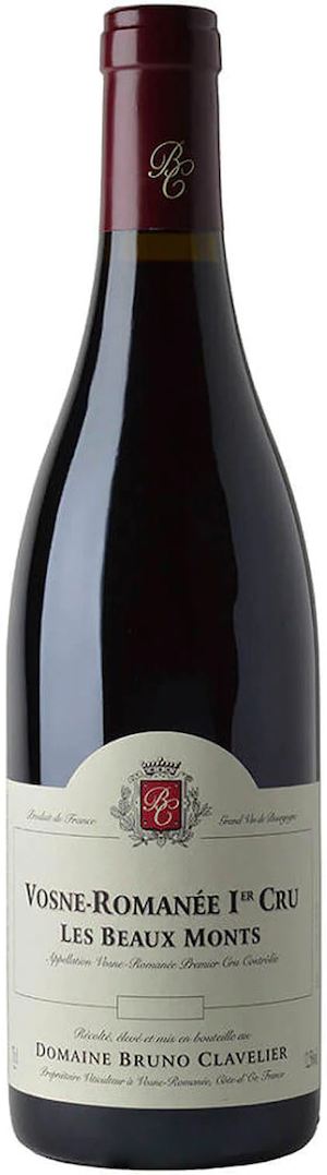 Domaine Bruno Clavelier Vosne Romanee Premier Cru Les Beaux Monts