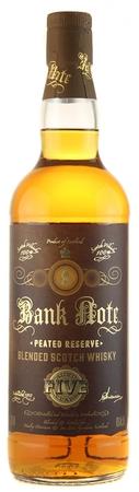 Bank Note Blended Scotch Whisky 5 Year Peated Reserve