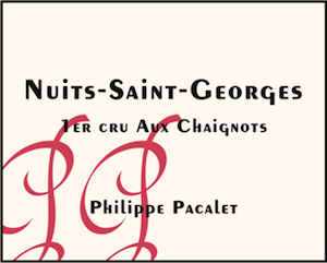Philippe Pacalet Nuits-Saint-Georges Premier Cru aux Chaignots