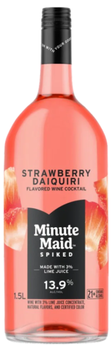 Minute Maid Spiked Wine Cocktail Strawberry Daiquiri