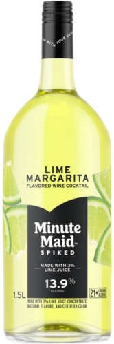 Minute Maid Spiked Wine Cocktail Lime Margarita