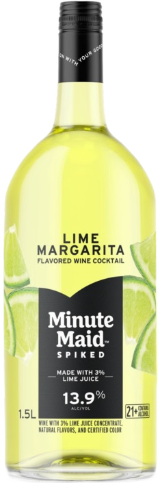 Minute Maid Spiked Wine Cocktail Lime Margarita