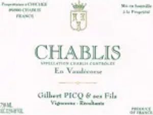 Gilbert Picq Chablis en Vaudecorse