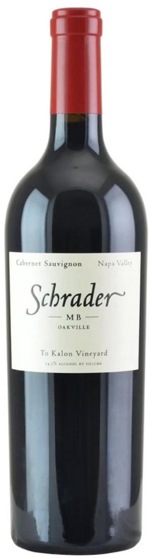 Schrader Cabernet Sauvignon MB To Kalon Vineyard