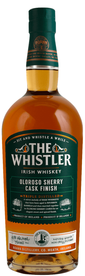 Whistler Irish Whiskey Oloroso Sherry Cask Finish Whistler Irish Whiskey Oloroso Sherry Cask Finish
