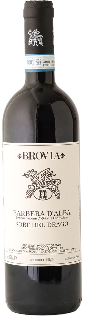 Brovia Barbera d'Alba Sori del Drago