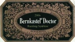 Weinguter Wegeler Bernkasteler Doctor Riesling Spatlese