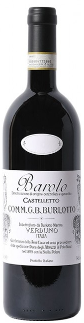 Comm. G.B. Burlotto Barolo Castelletto