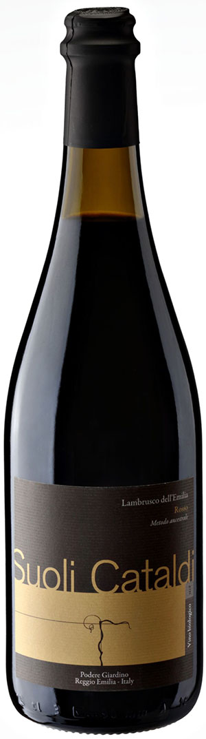 Podere Giardino Suoli Cataldi Lambrusco Dell’emilia Rosso Metodo Ancestrale
