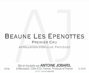 Antoine Jobard Beaune Premier Cru Les Epenottes