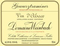 Domaine Weinbach Gewurztraminer Cuvee Laurence