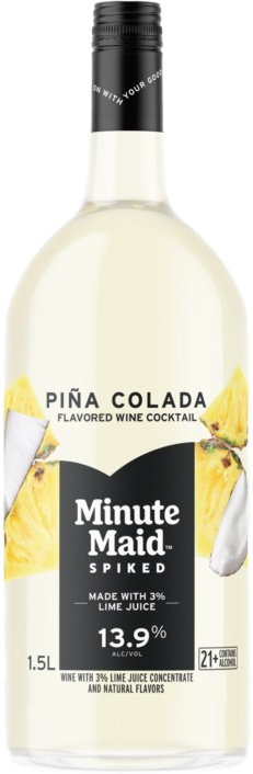 Minute Maid Spiked Wine Cocktail Pina Colada