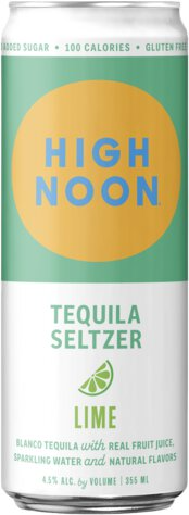 High Noon Sun Sips Tequila Seltzer Lime Can 4pk