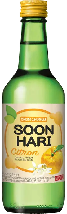 Soonhari Soju Yuzu Citron Soonhari Soju Yuzu Citron