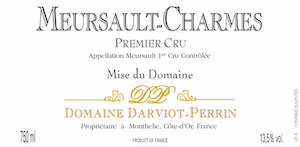 Domaine Darviot-Perrin Meursault Premier Cru Charmes