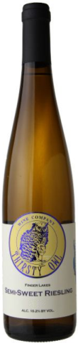 Thirsty Owl Riesling Semi Sweet