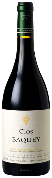 Elian da Ros Clos Baquey Cotes du Marmandais
