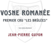 Domaine Jean-Pierre Guyon Vosne-Romanee Premier Cru aux Brulees