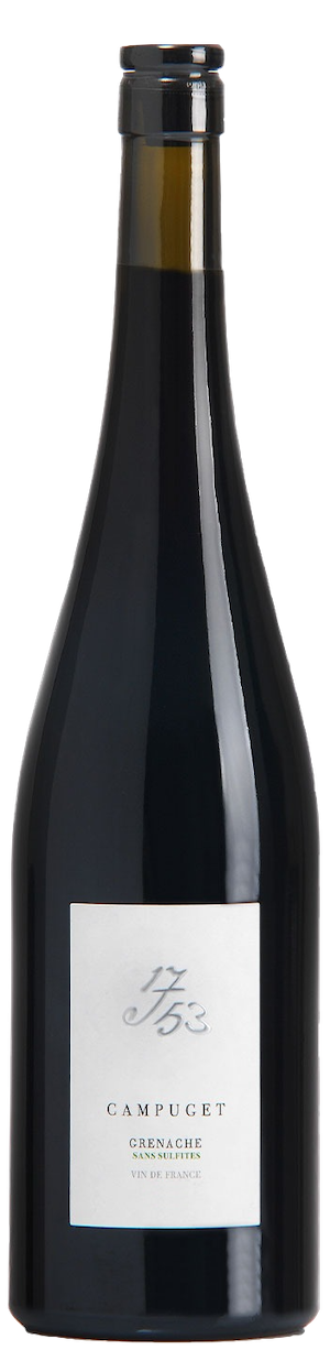 Chateau de Campuget Grenache 1753 Sans Soufre Chateau de Campuget Grenache 1753 Sans Soufre