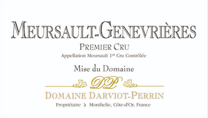 Domaine Darviot-Perrin Meursault Premier Cru Genevrieres