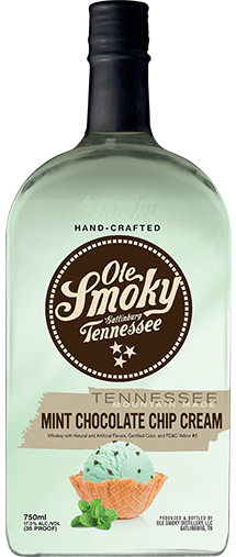 Ole Smoky Whiskey Mint Chocolate Chip Cream Ole Smoky Whiskey Mint Chocolate Chip Cream